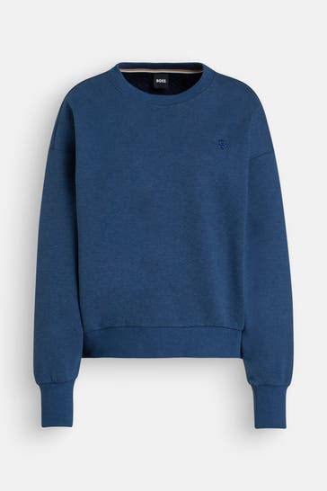 BOSS Sweatshirt 'Einora' azurblau