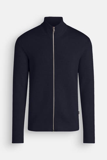 JACK & JONES - Strickjacke 'JWHMilano' navy