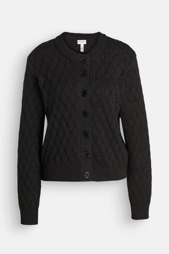 PART TWO Strickjacke 'Vesna' schwarz