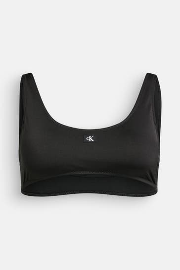 CALVIN KLEIN Bikini-Oberteil schwarz