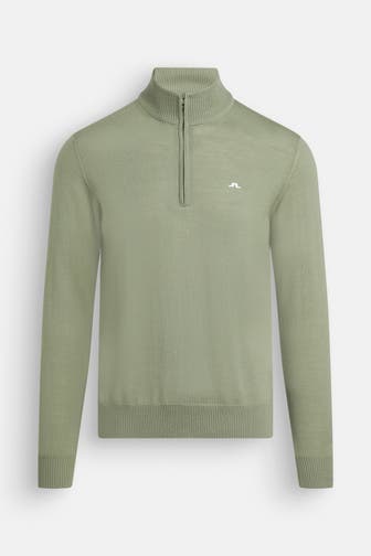 J.LINDEBERG SPORTSWEAR Strick-Troyer grün