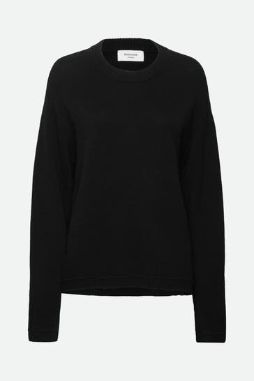 ROSEMUNDE Kaschmirmix-Pullover 'Lilian' schwarz