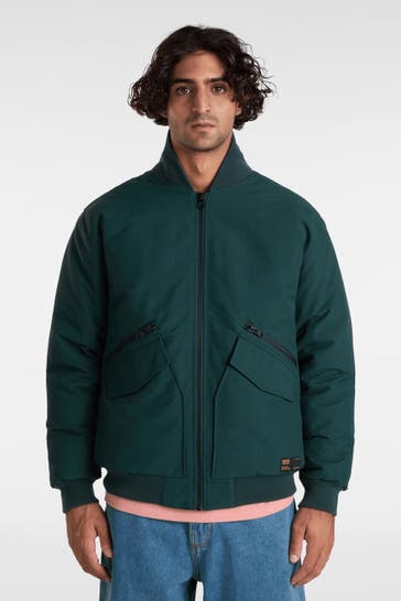 VANS Daunenjacke 'Clifton' smaragdgrün