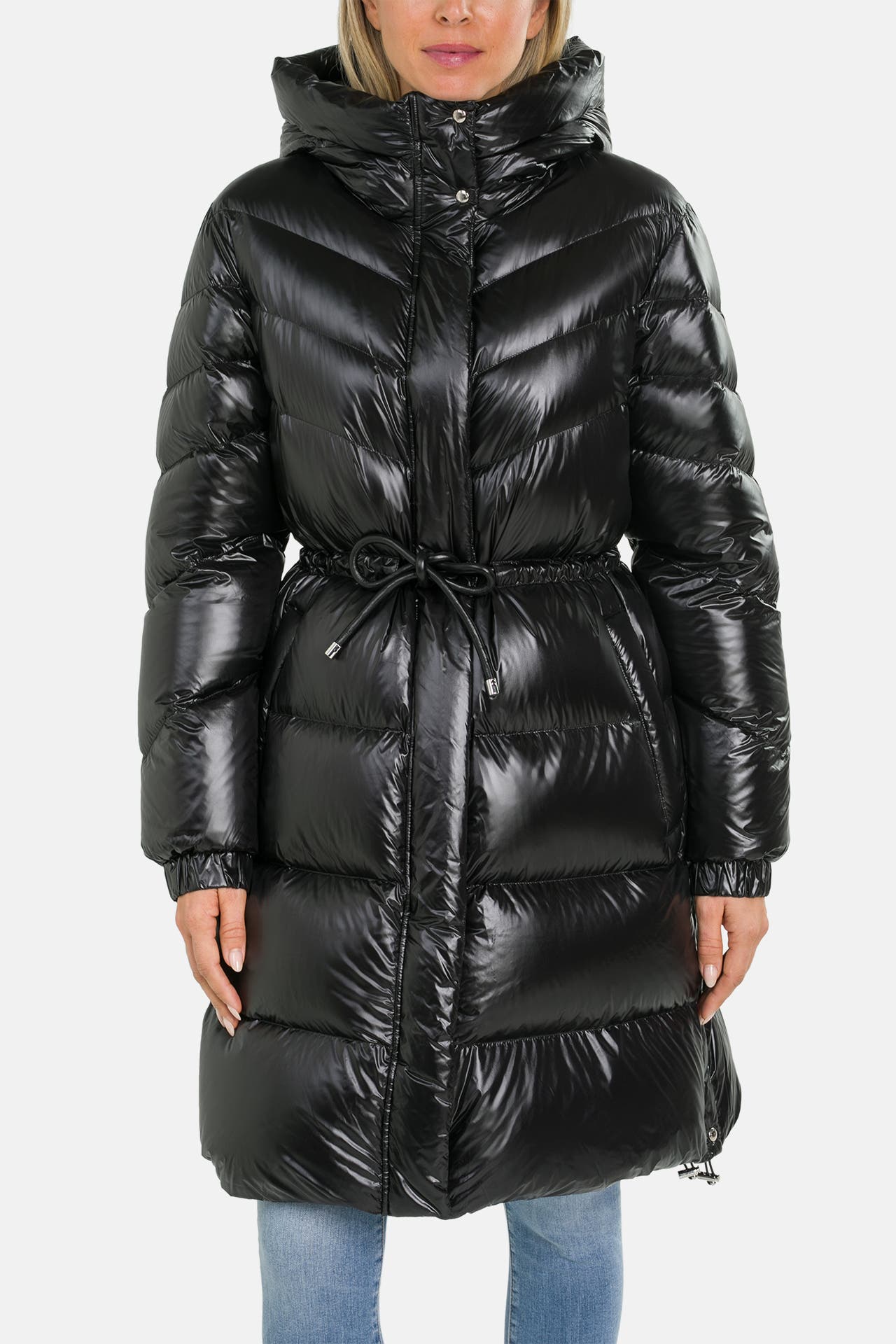 WOOLRICH Steppmantel 'Aliquippa' schwarz, Bild 1