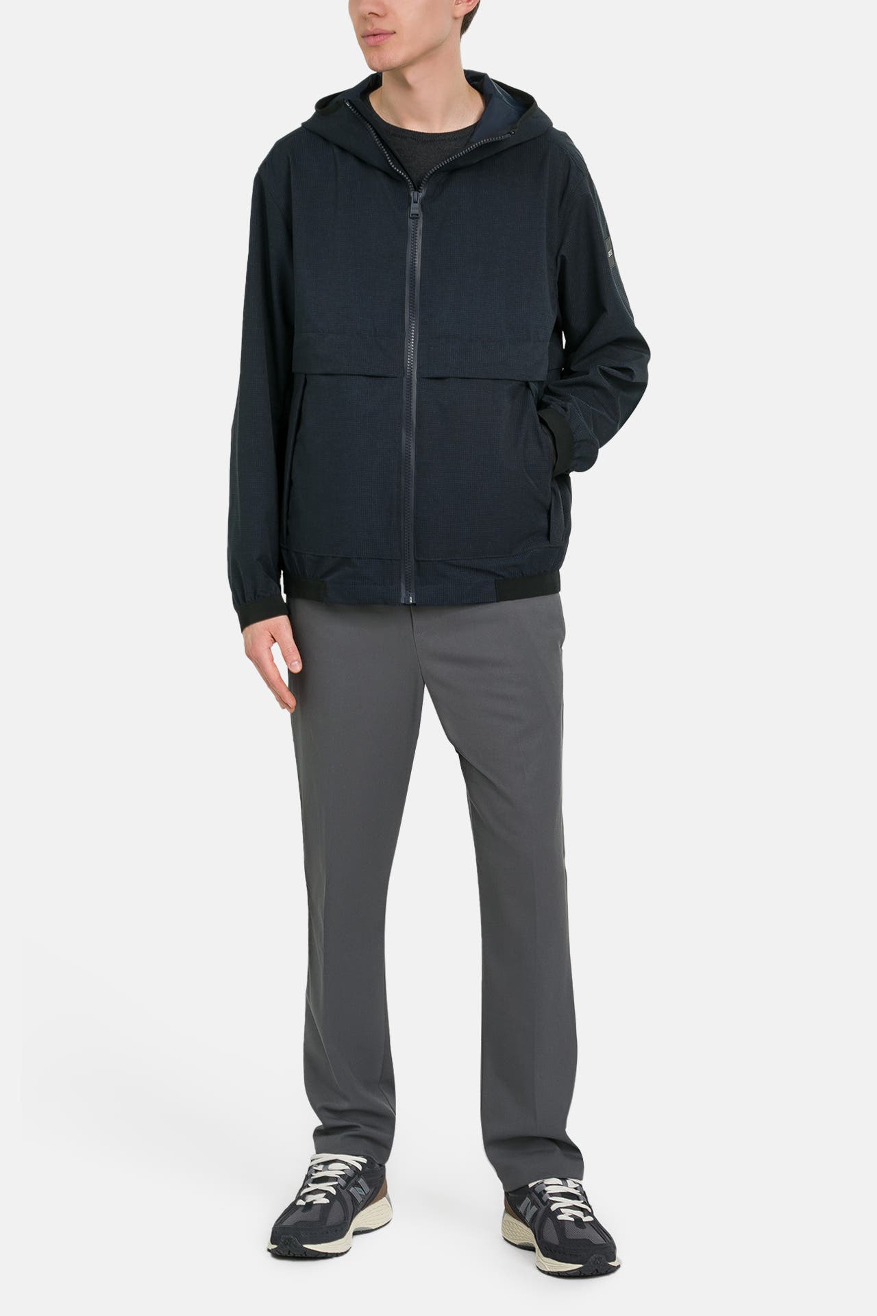 BOSS Übergangsjacke 'Crispian' nachtblau, Bild 1