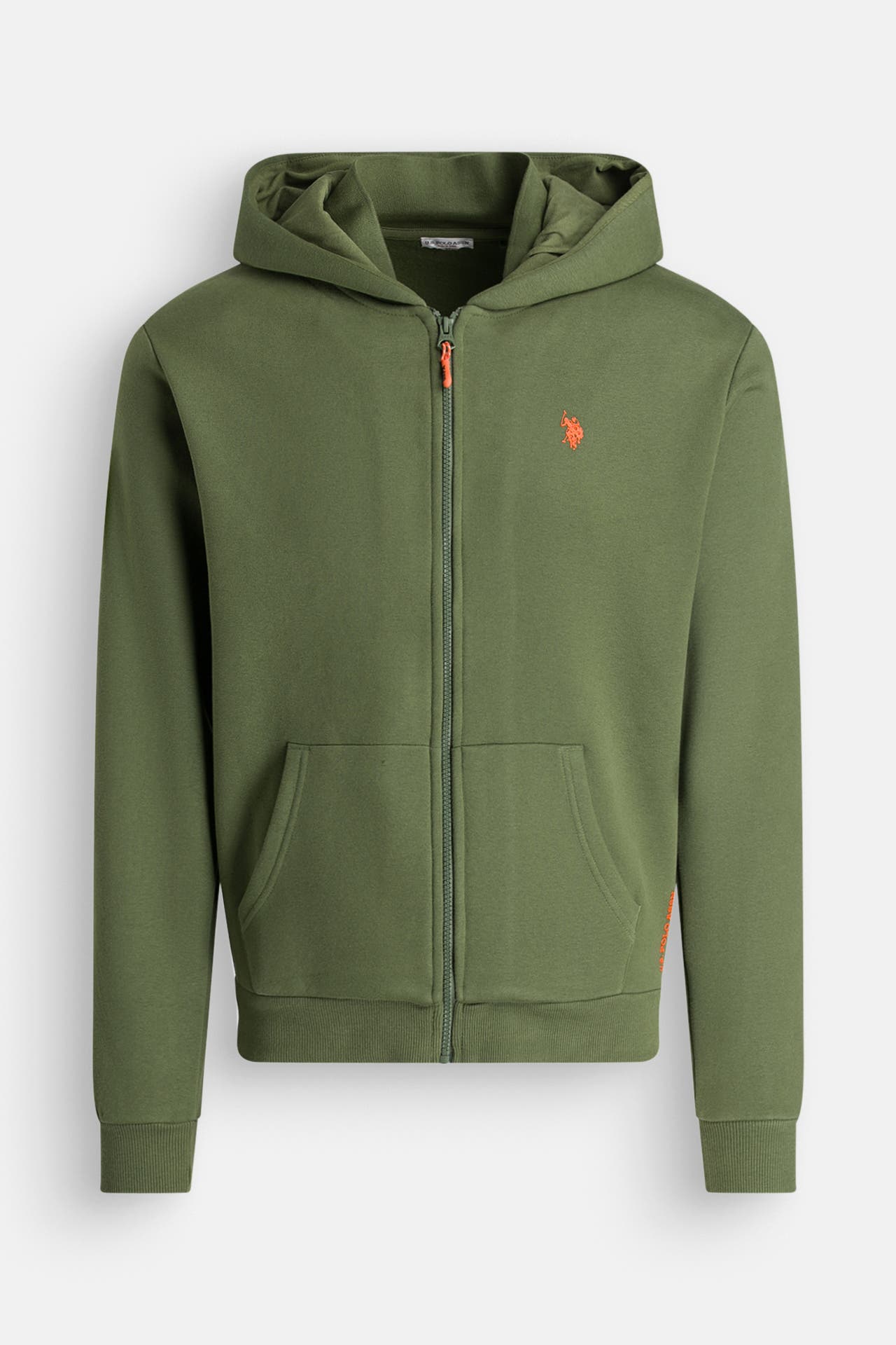 U.S. POLO ASSN. Sweatjacke waldgrün, Bild 1