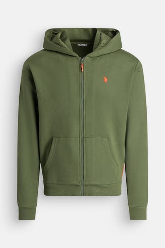 U.S. POLO ASSN. Sweatjacke waldgrün