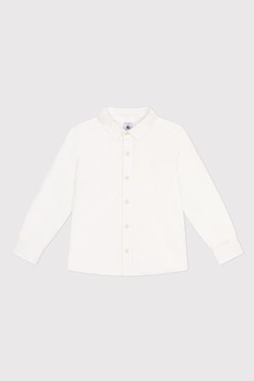 PETIT BATEAU Hemd weiß