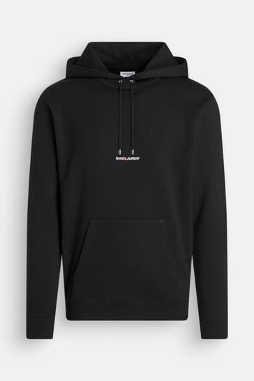 SAINT LAURENT Hoodie schwarz