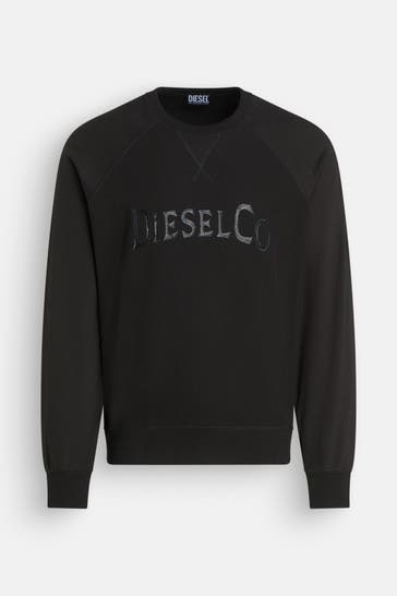 DIESEL Sweatshirt schwarz
