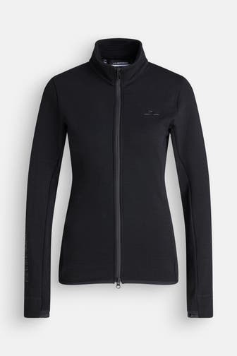 J.LINDEBERG SPORTSWEAR Midlayer 'Emeliz' schwarz