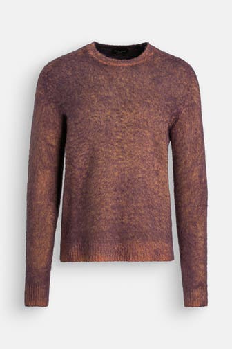 ROBERTO COLLINA Strickpullover zweifarbig
