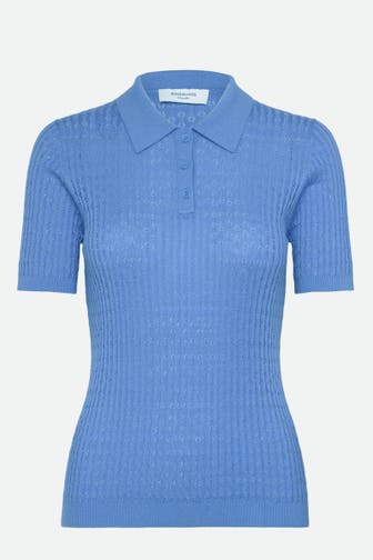 ROSEMUNDE Strickshirt 'Samira' taubenblau