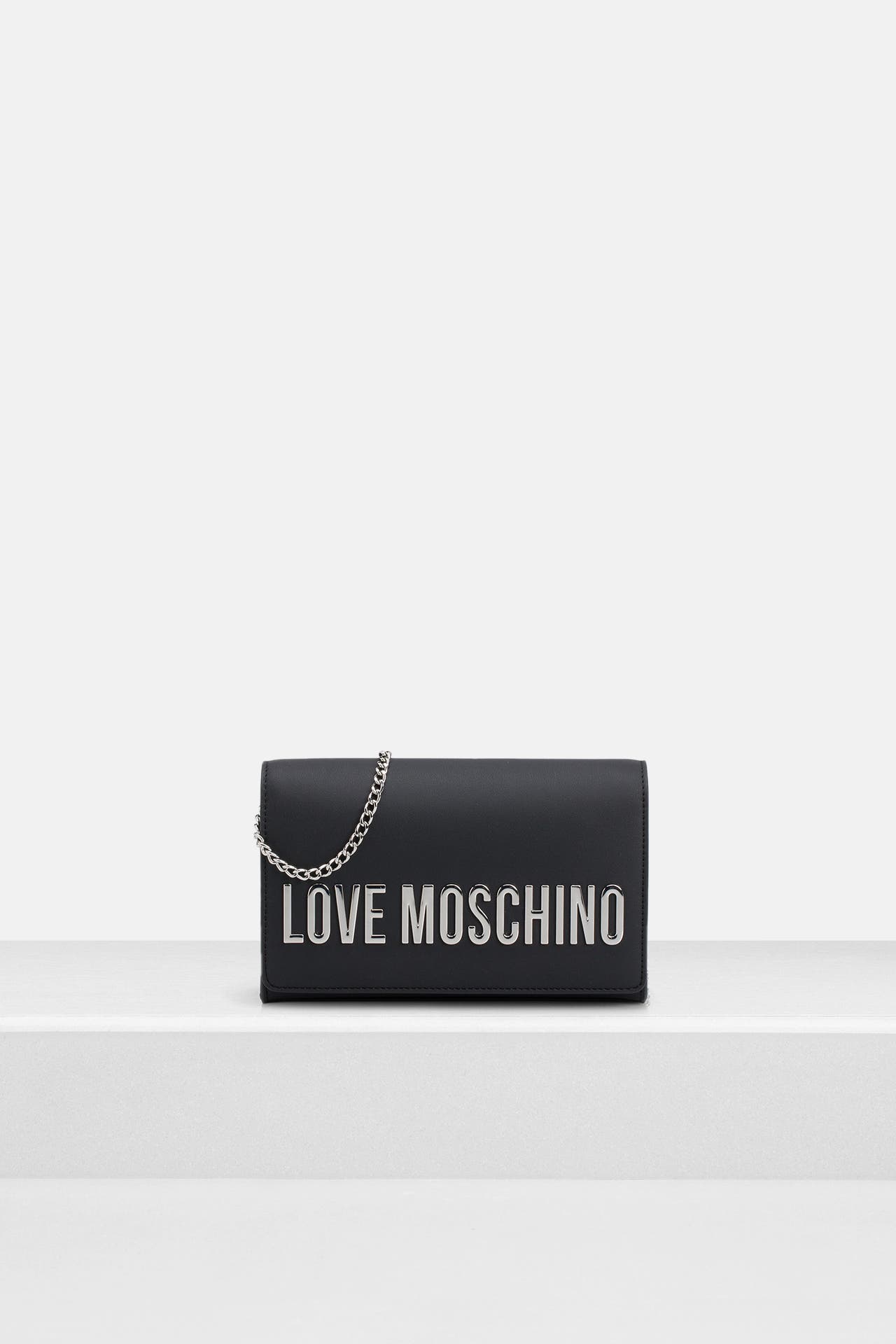 LOVE MOSCHINO Umhängetasche schwarz, Bild 1