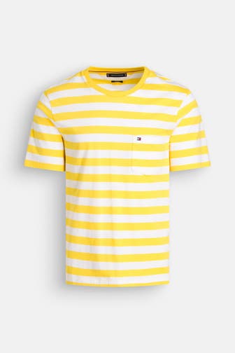 TOMMY HILFIGER T-Shirt gelb gestreift