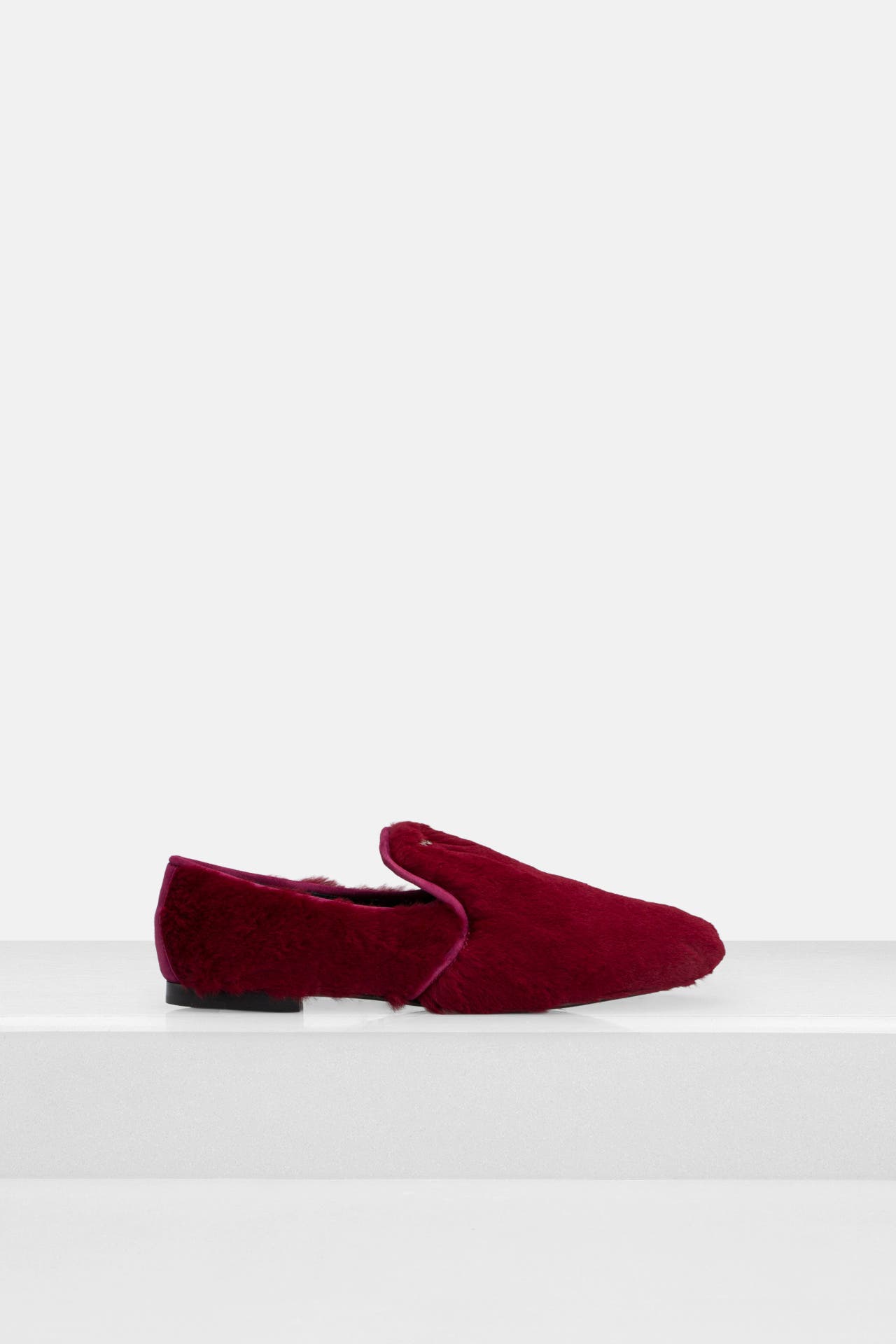 GIUSEPPE ZANOTTI Slipper weinrot, Bild 1