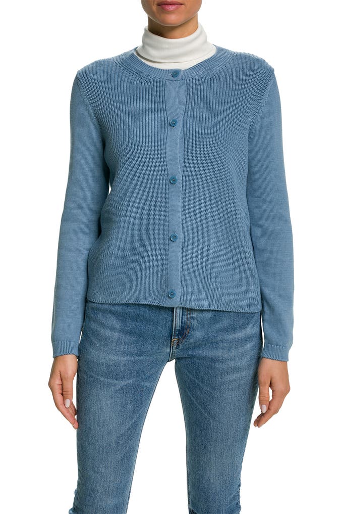 MARC O'POLO Strickjacke azurblau » günstig online kaufen Outletcity