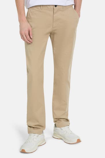 TOMMY HILFIGER Stoffhose 'Bleecker' hellbraun