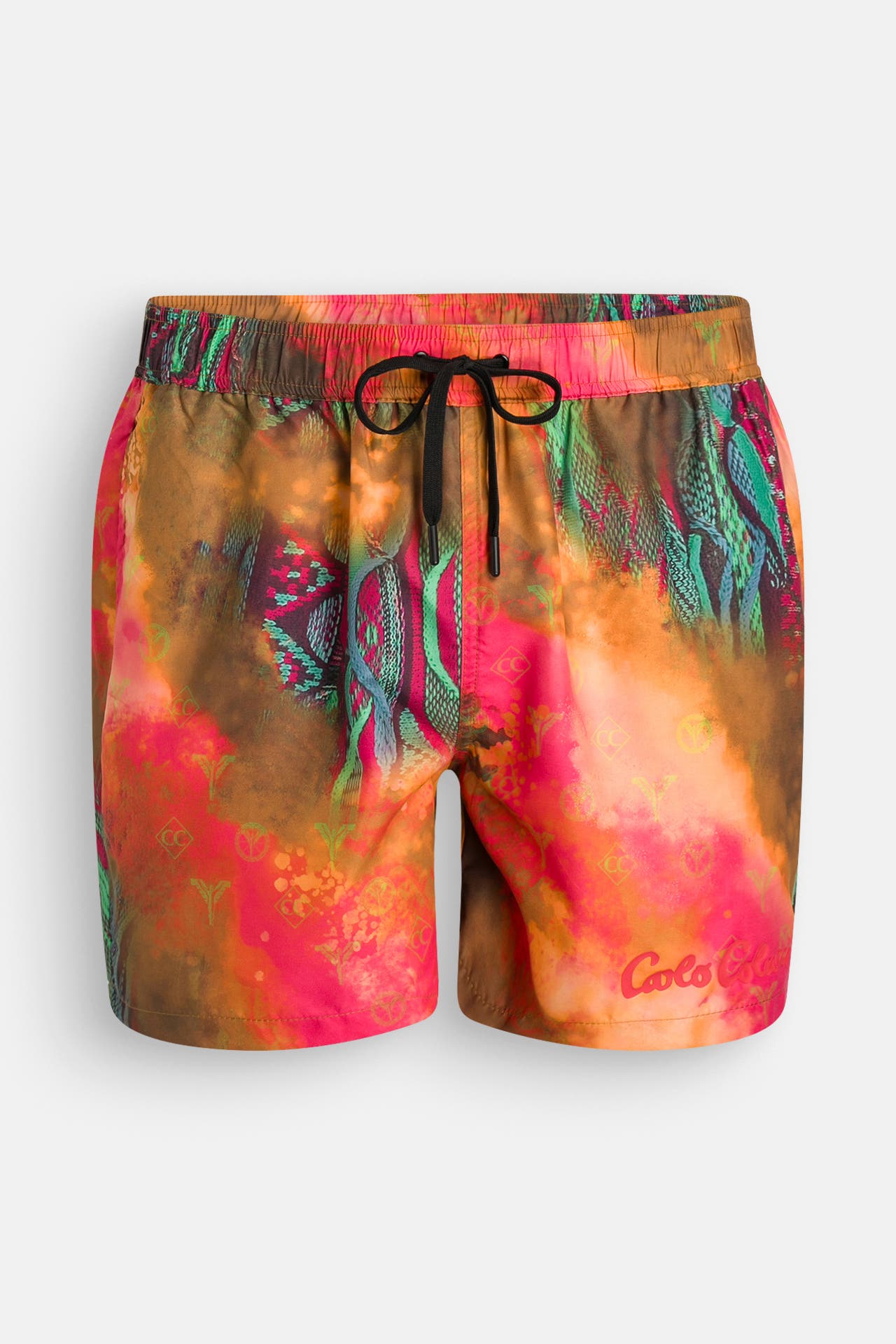 CARLO COLUCCI Badeshorts gemustert, Bild 1