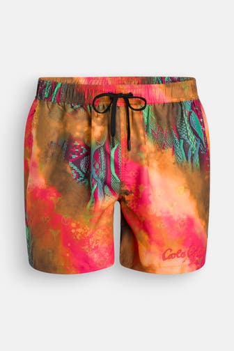 CARLO COLUCCI Badeshorts gemustert