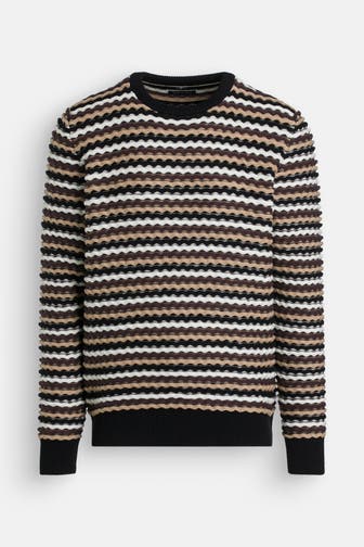 7 FOR ALL MANKIND Strickpullover gestreift