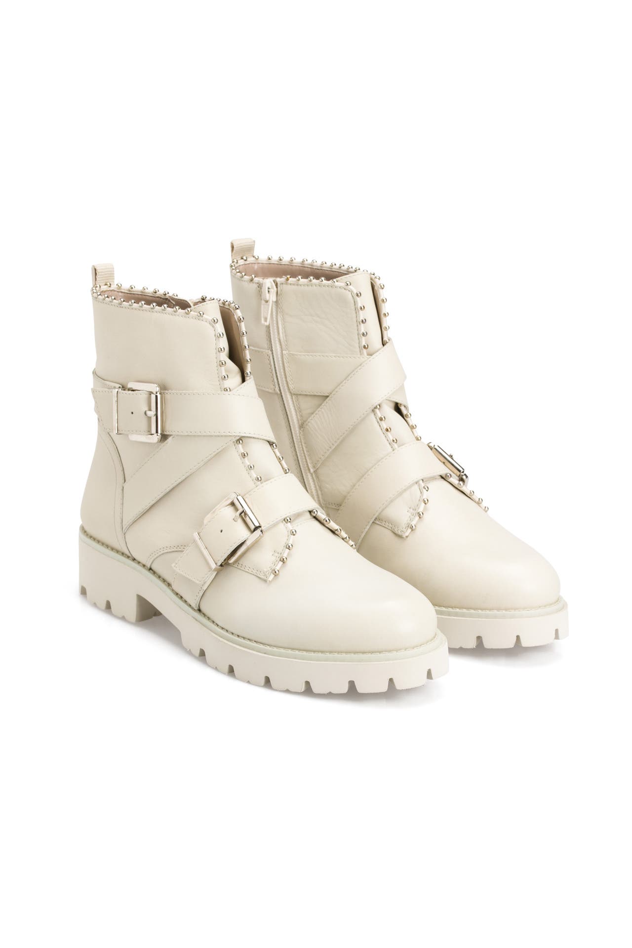 Biker Boots Hoofy ecru STEVE MADDEN g nstig online kaufen