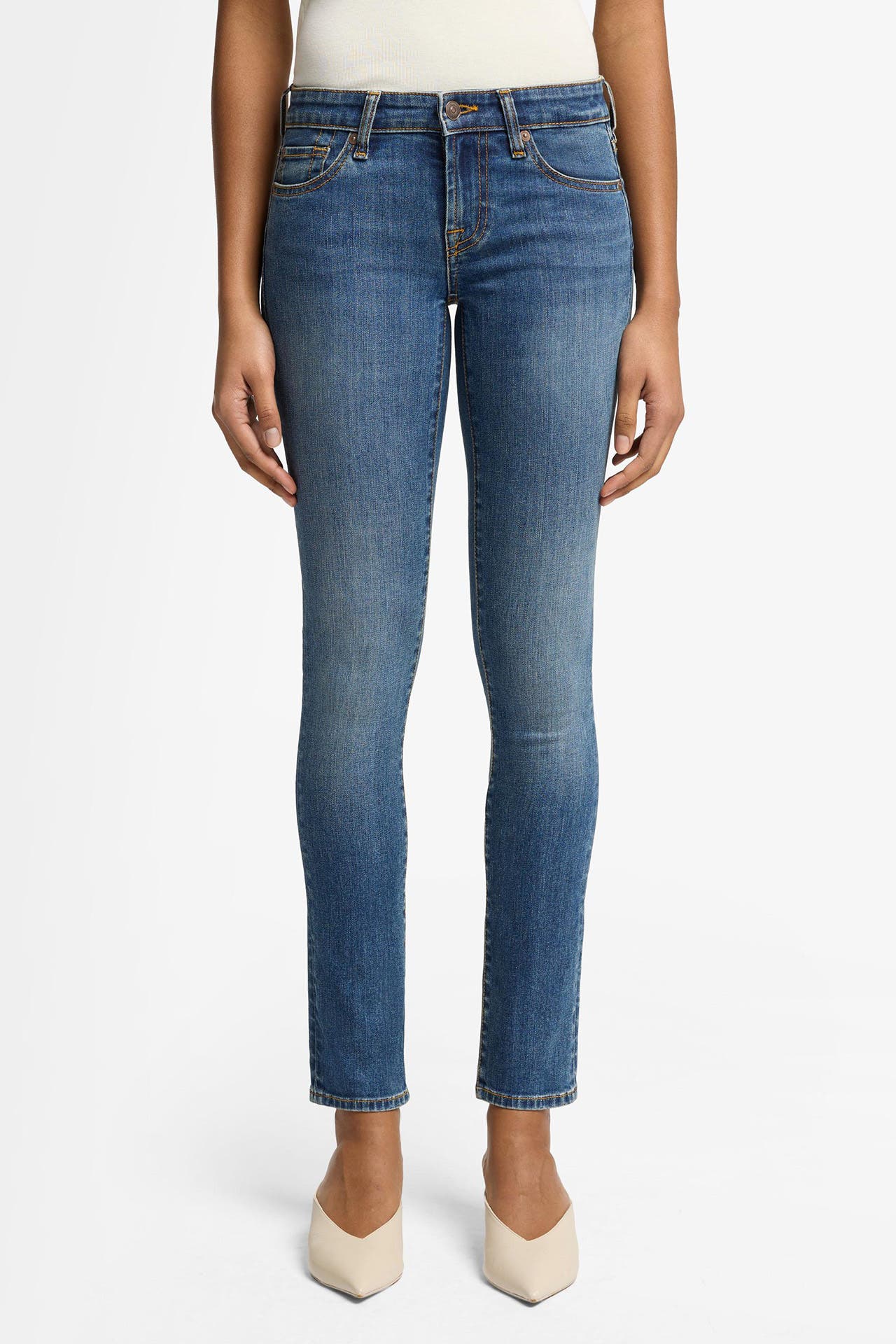 7 FOR ALL MANKIND Jeans 'Low Rio' skinny, Bild 1
