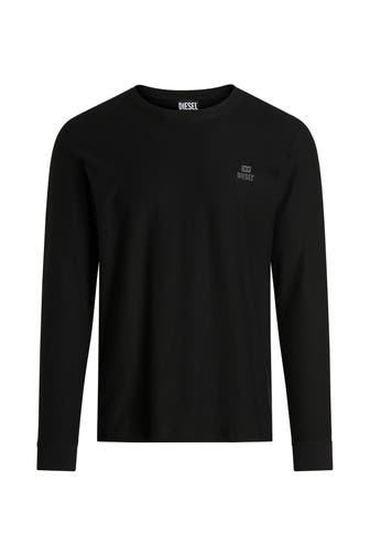 DIESEL Longsleeve 'Diego' schwarz
