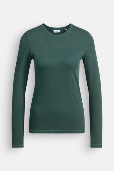 MARC O'POLO DENIM Longsleeve tannengrün