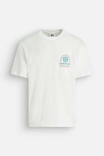 QUIKSILVER T-Shirt 'Sun Power' weiß