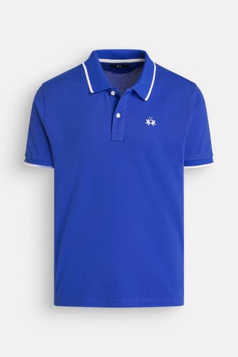 LA MARTINA Polo-Shirt blau