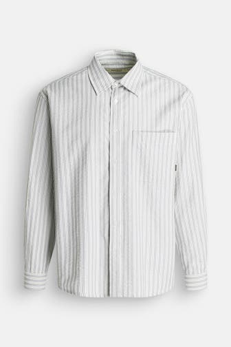 WOODBIRD Casual-Hemd 'Buzo Hoi' gestreift