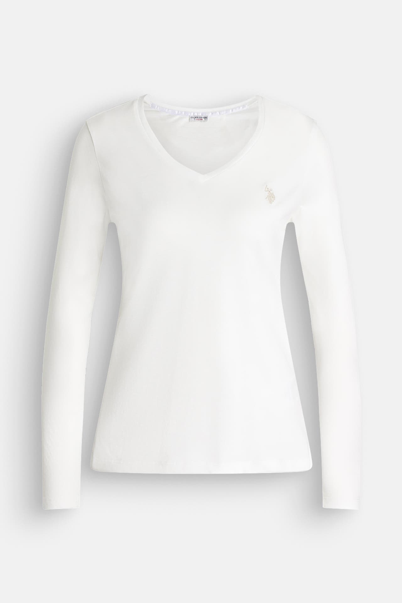 U.S. POLO ASSN. Longsleeve weiß, Bild 1