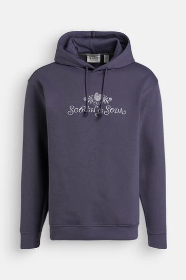SCOTCH & SODA Hoodie dunkellila