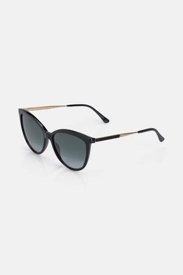 JIMMY CHOO Sonnenbrille schwarz