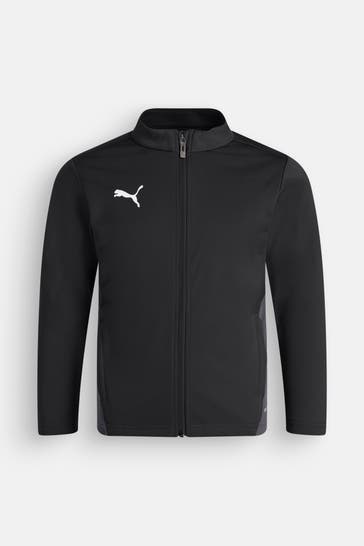 PUMA Trainingsjacke 'Team Goal' schwarz
