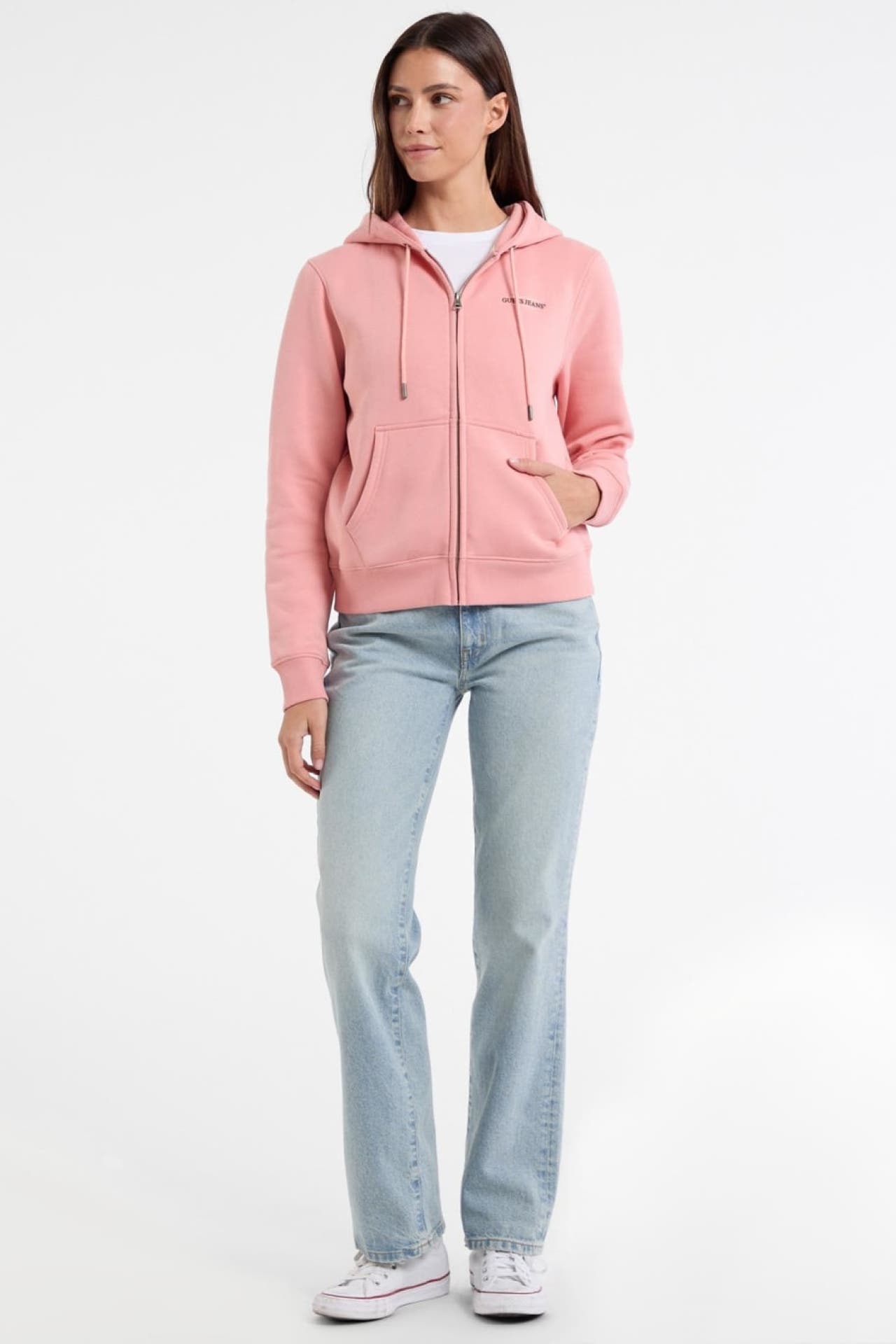GUESS Sweatjacke rosé, Bild 1