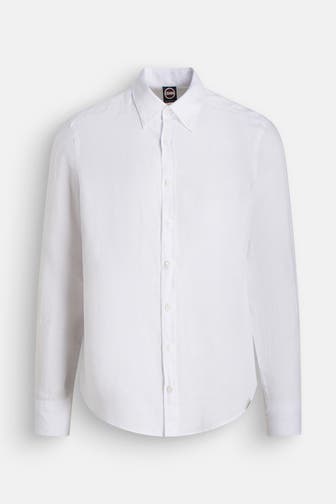COLMAR Leinenhemd Regular Fit weiß