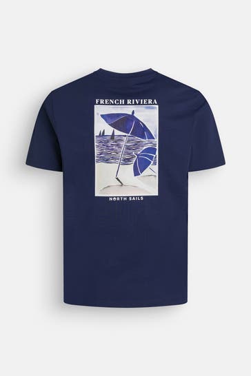 NORTH SAILS T-Shirt nachtblau