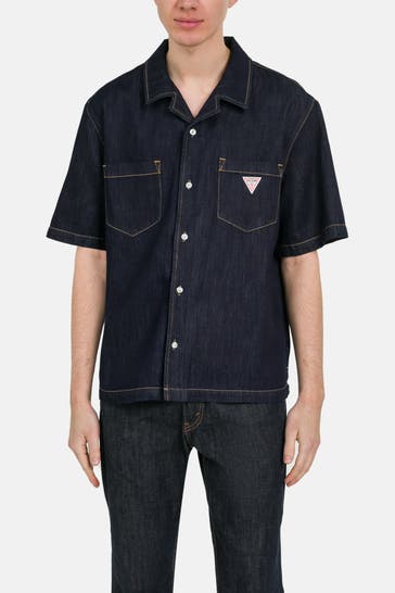 GUESS Kurzarmhemd Loose Fit