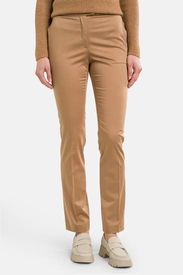 BOSS - Stoffhose 'Temartha' cognac