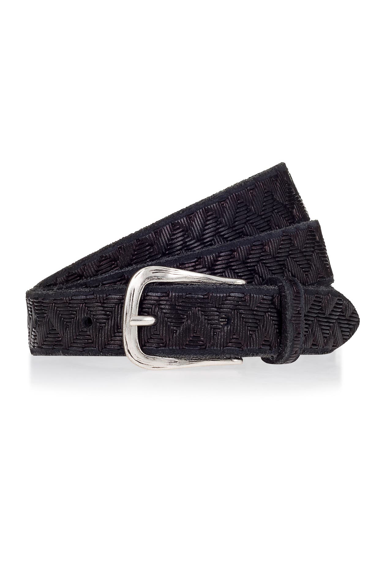 B.BELT Ledergürtel schwarz, Bild 1