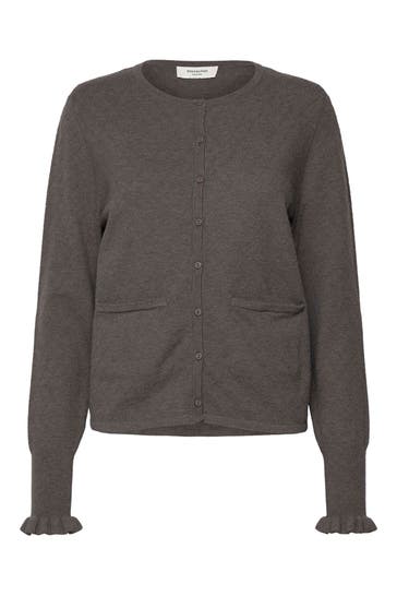 ROSEMUNDE Strickjacke 'Dahlia' taupe