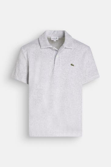 LACOSTE Polo-Shirt hellgrau