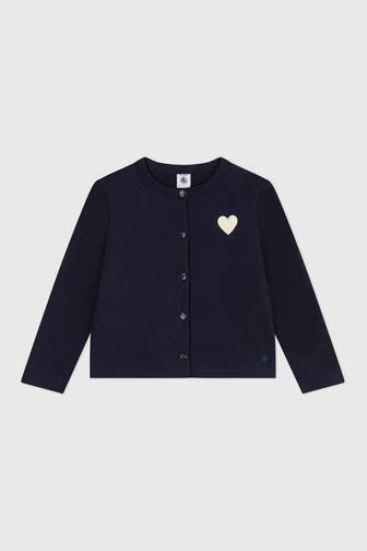 PETIT BATEAU Sweatjacke nachtblau