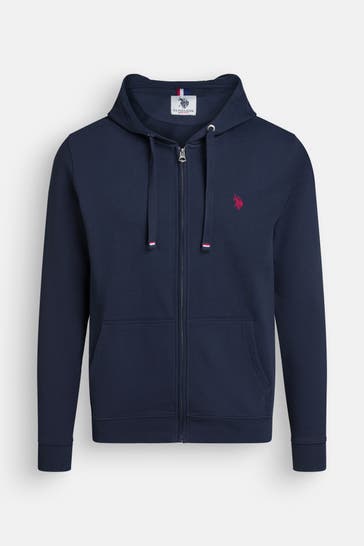 U.S. POLO ASSN. Sweatjacke dunkelblau