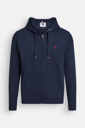 U.S. POLO ASSN. Sweatjacke dunkelblau
