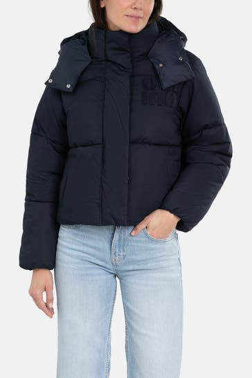 OUI Steppjacke dunkelblau