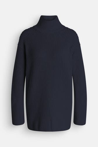 MARC O'POLO Strickpullover dunkelblau