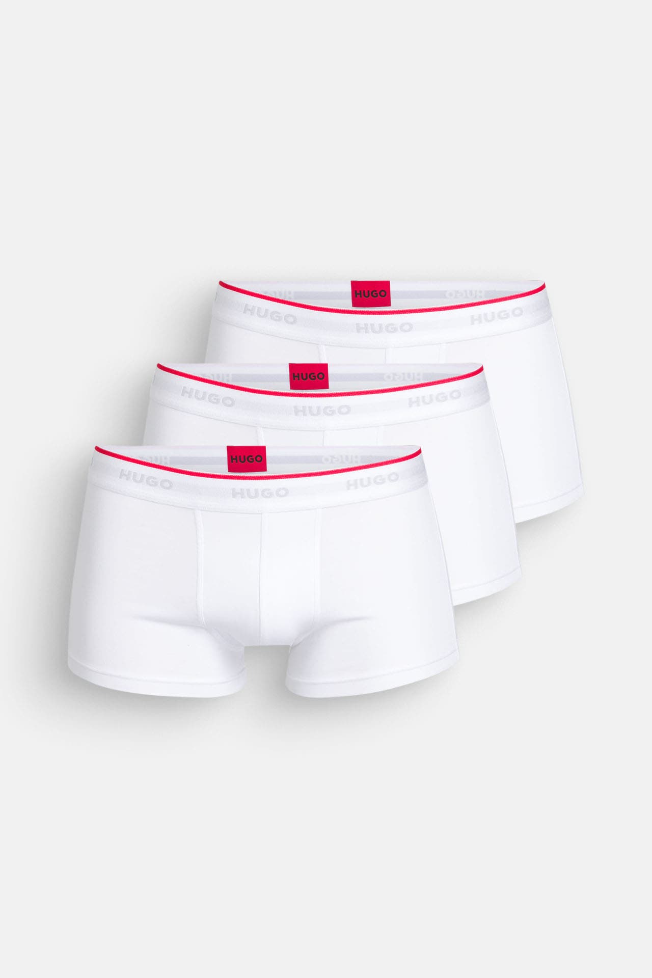 HUGO Boxer Trunk 'Triplet Space' weiß, Bild 1
